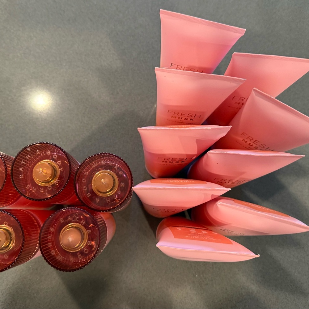 Bath & Body Works Fresh Musk Lotion and Body Mist